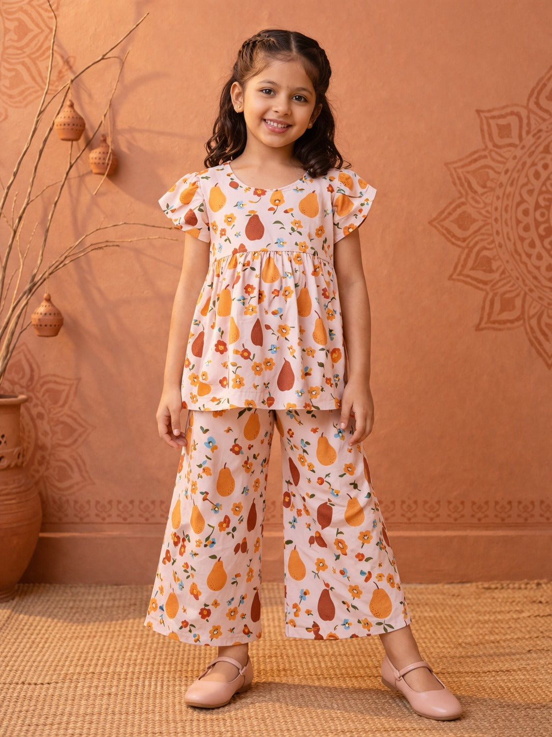 Girls Printed co-ord set