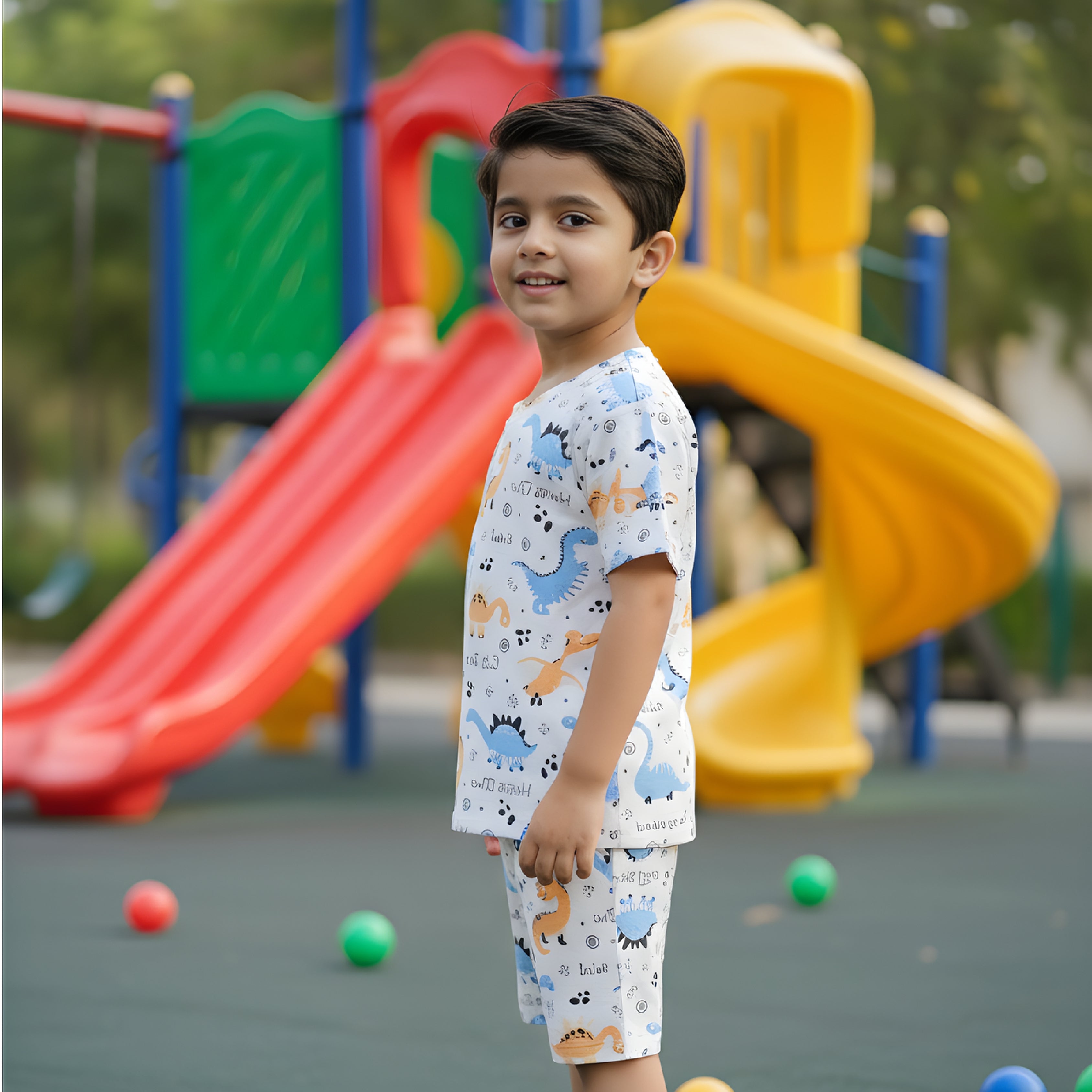 Little Dino Playwear Co-Ord Set