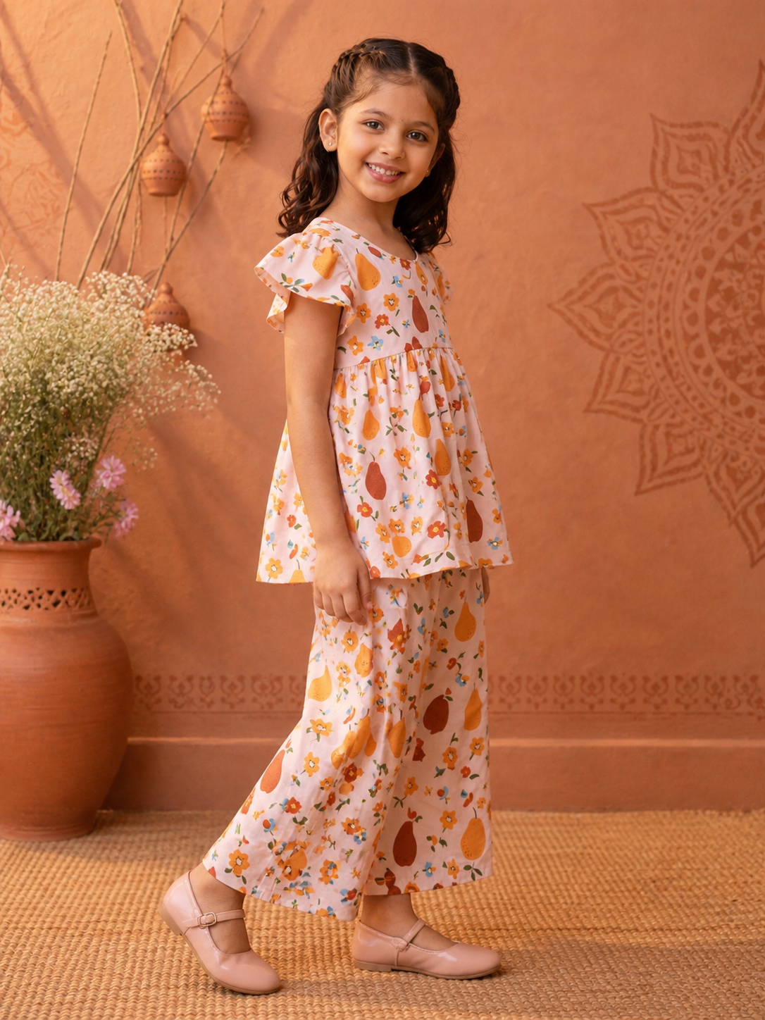 Girls Printed co-ord set