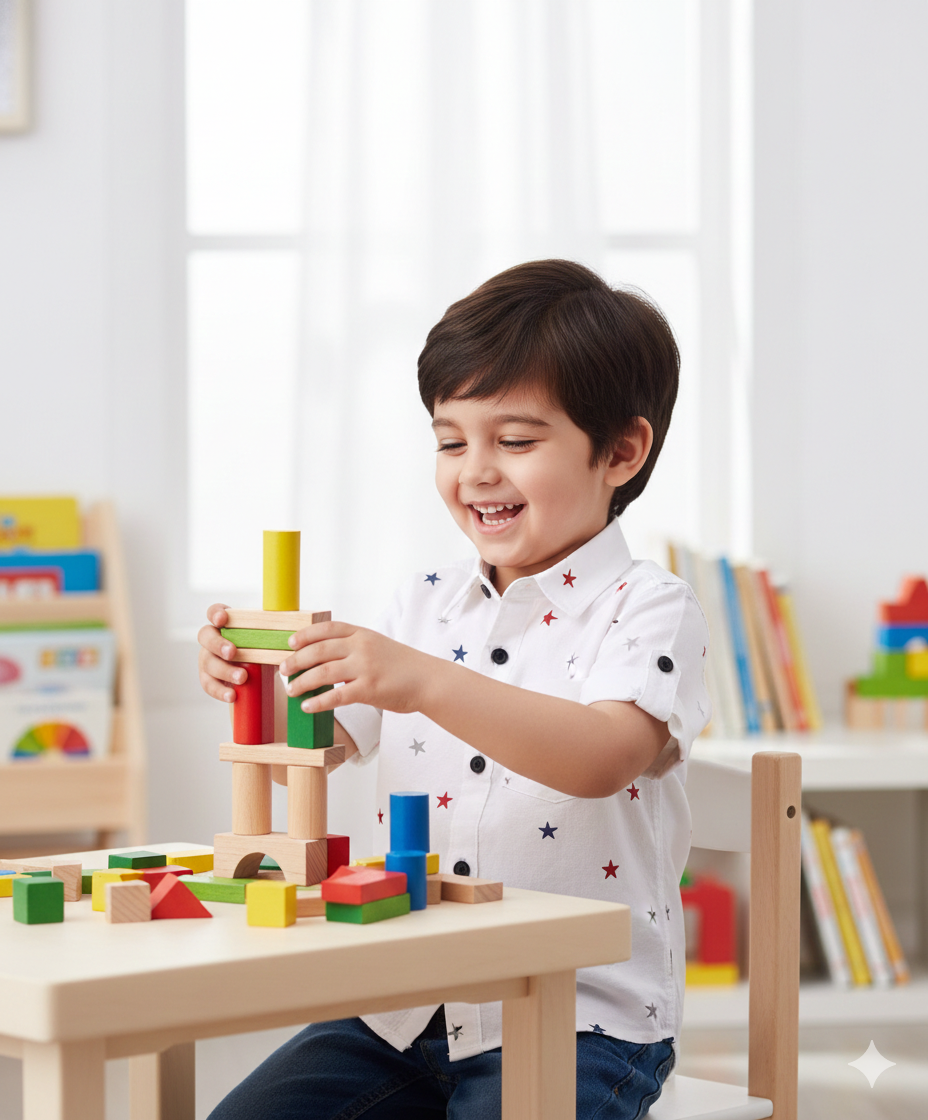 Kukus91 Star Print Premium Boys Shirt