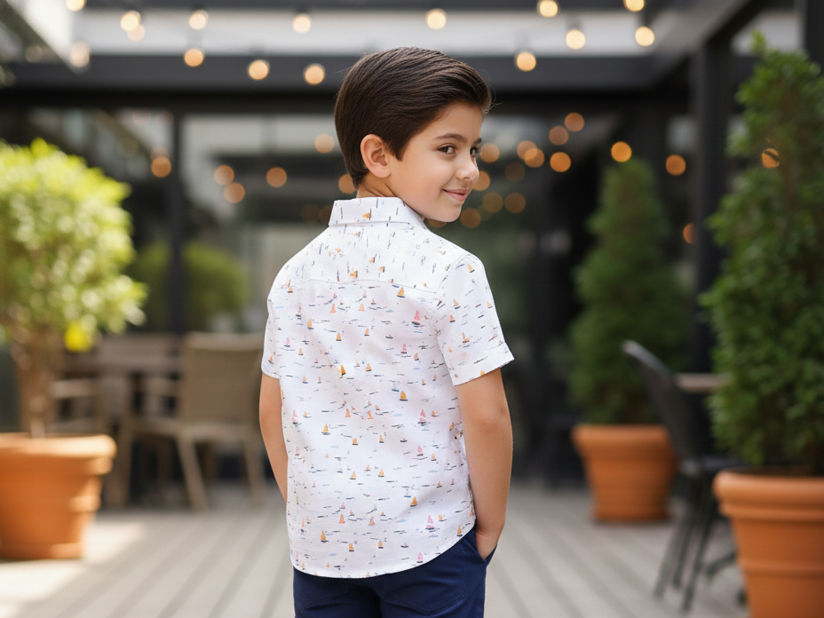 Kukus91 Boys Cruise design shirt