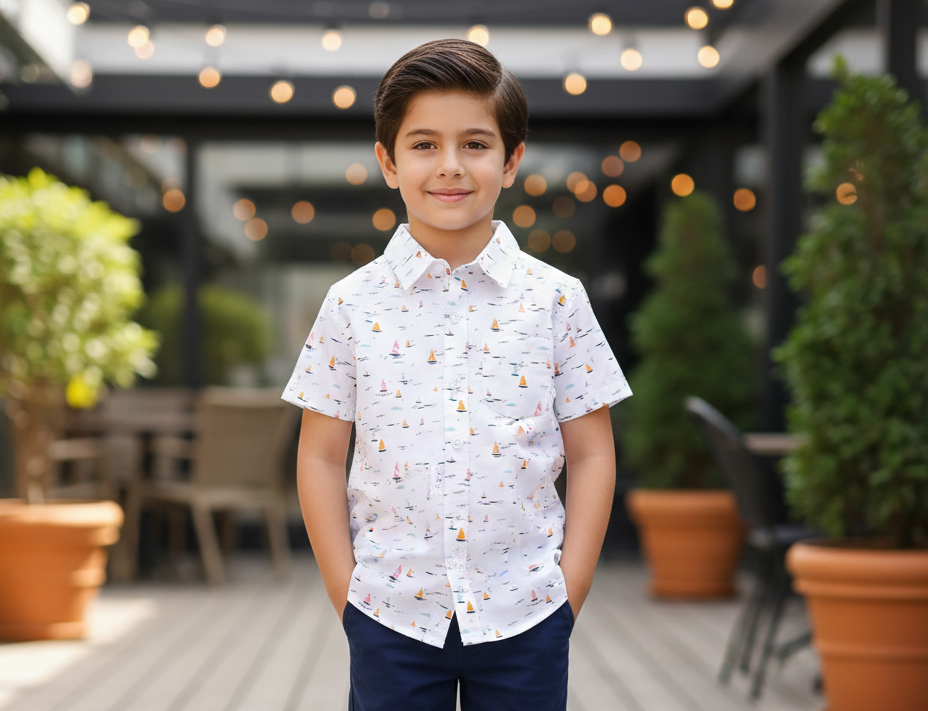 Kukus91 Boys Cruise design shirt