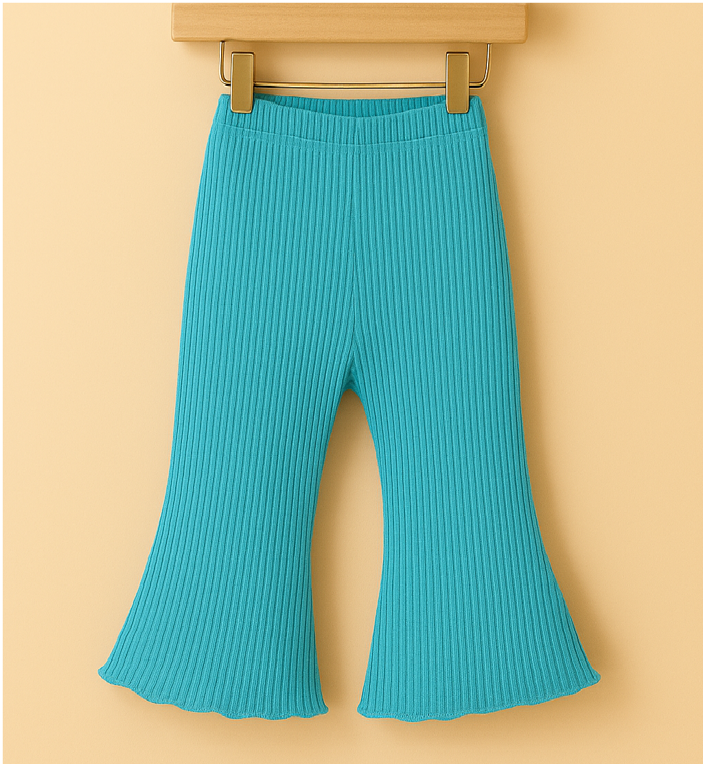 Girls Western Wear Stripe Tops & Bottom Set