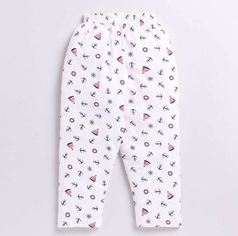 Kukus91 Baby Suit boat Design Night suit Pair