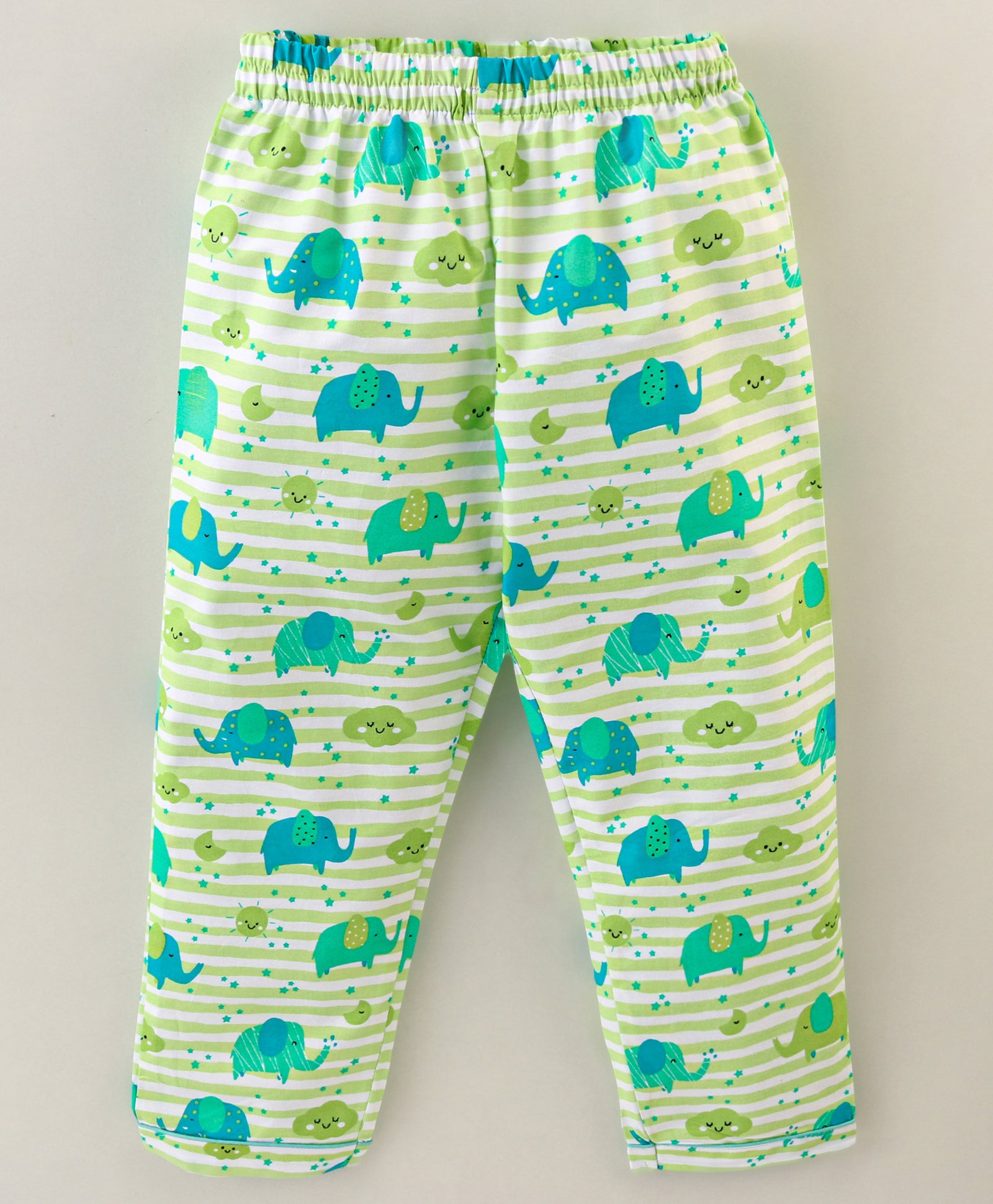 Kukus91 Baby girls Hathi design Night suit Set