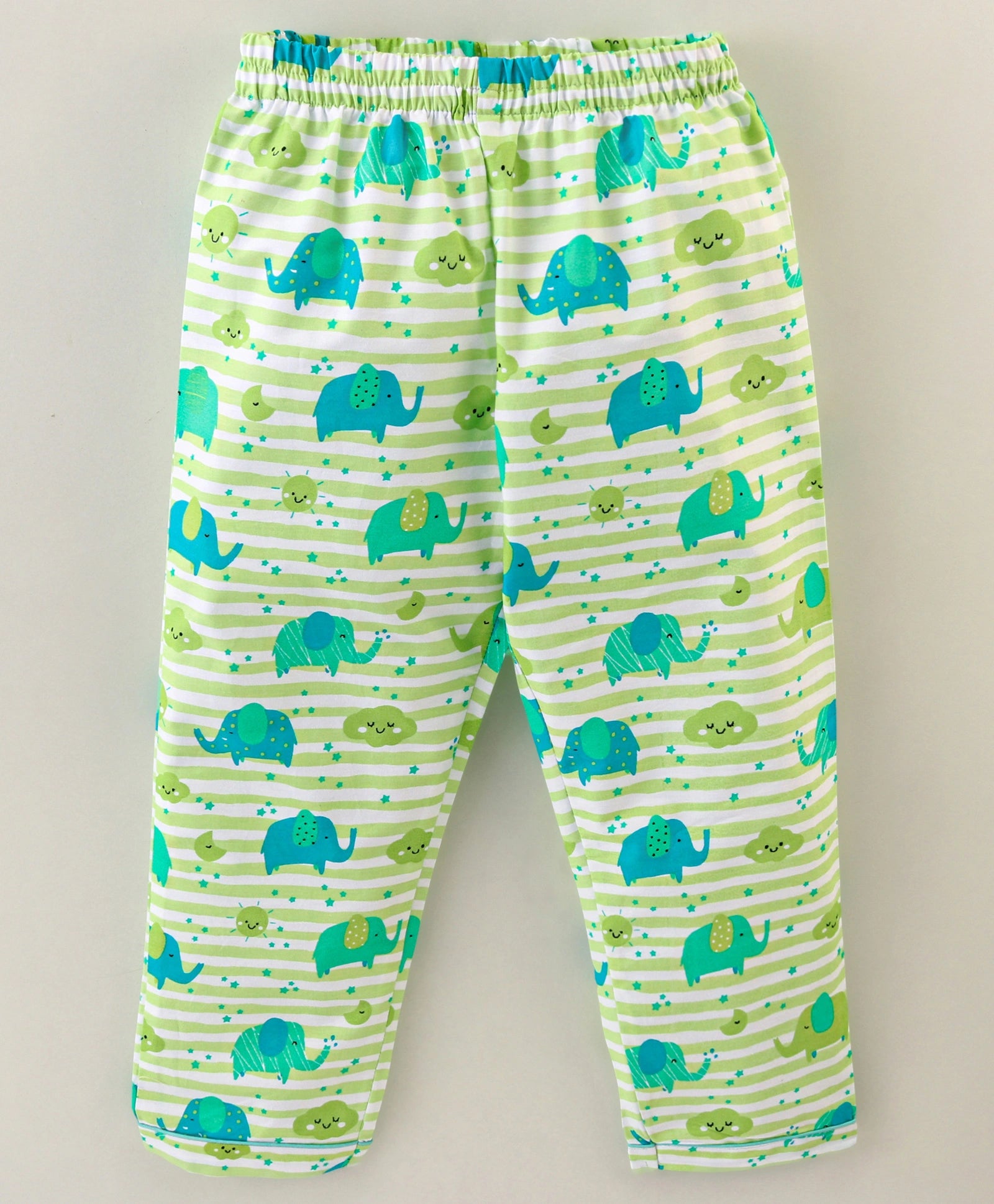 Kukus91 Baby girls Hathi design Night suit Set