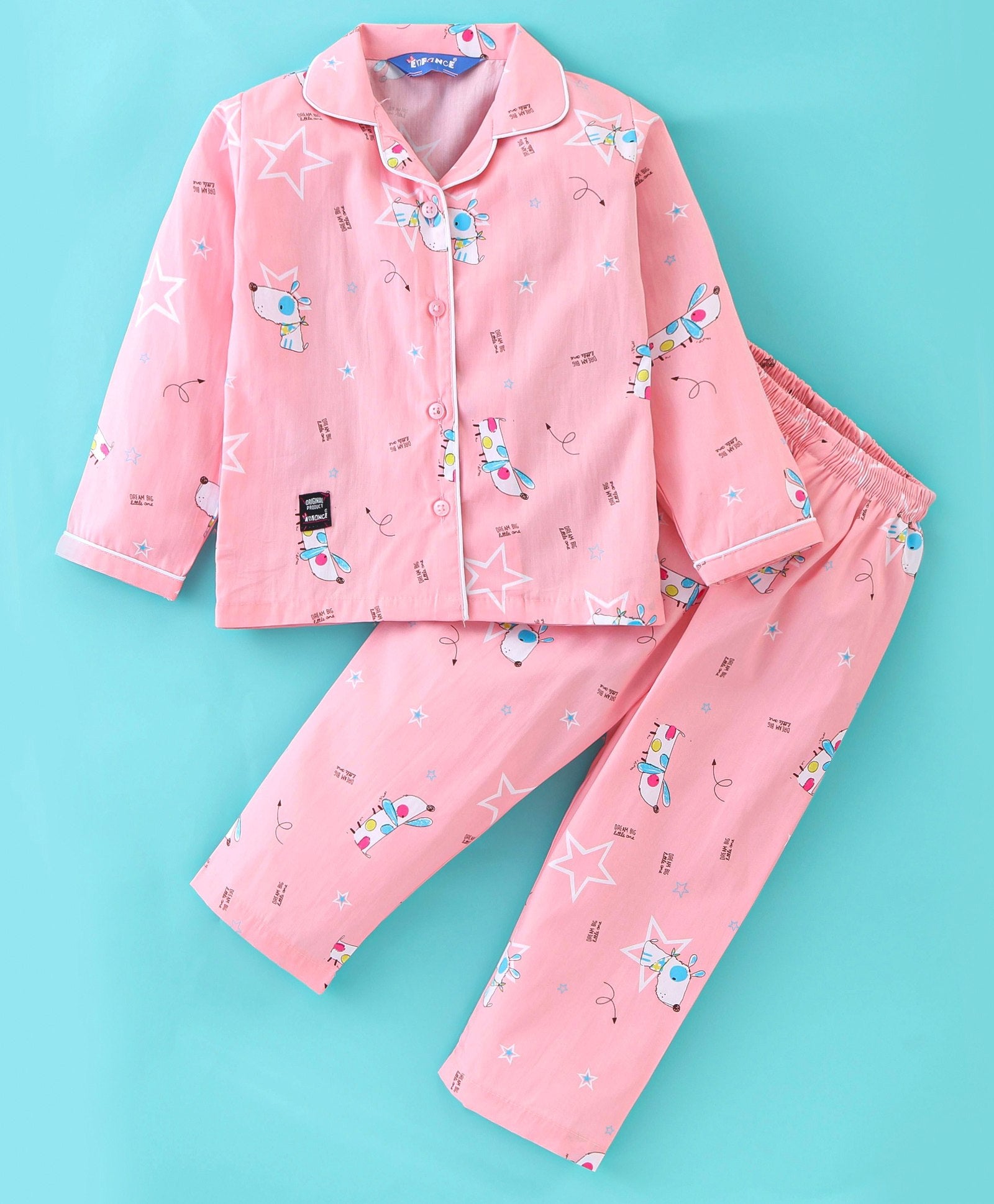 Kukus91 Girls Nobita Design Night suit Pair