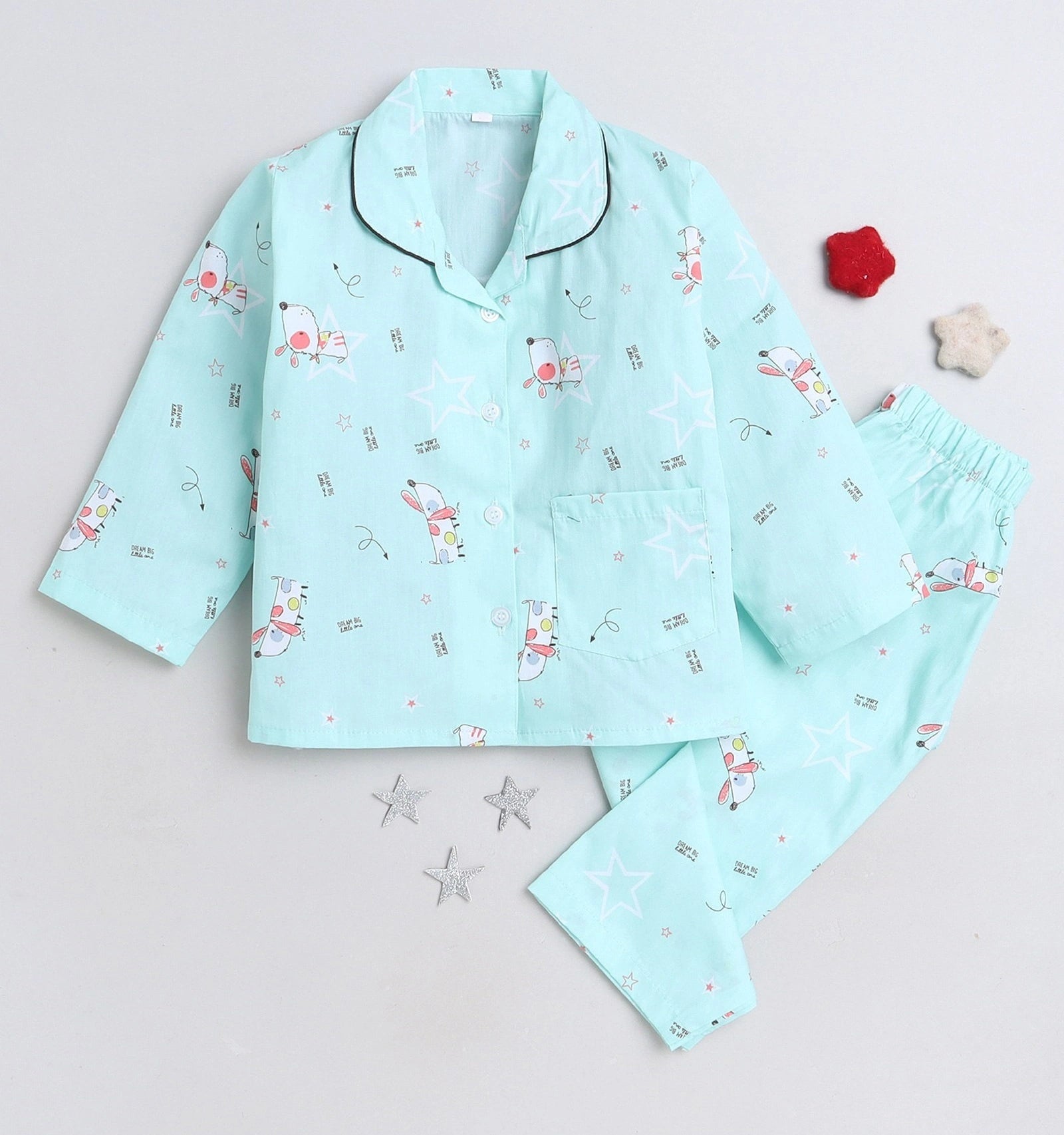 Kukus91 Girls Nobita Design Night suit Pair